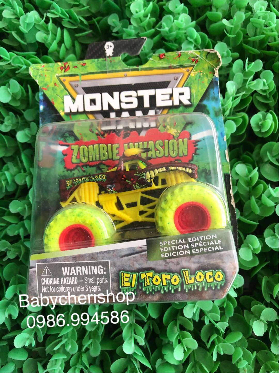 Mô Hình Xe Tải Quái Vật ( Monster Jam ) FULLBOX MỚI 100% CHO CÁC BÉ