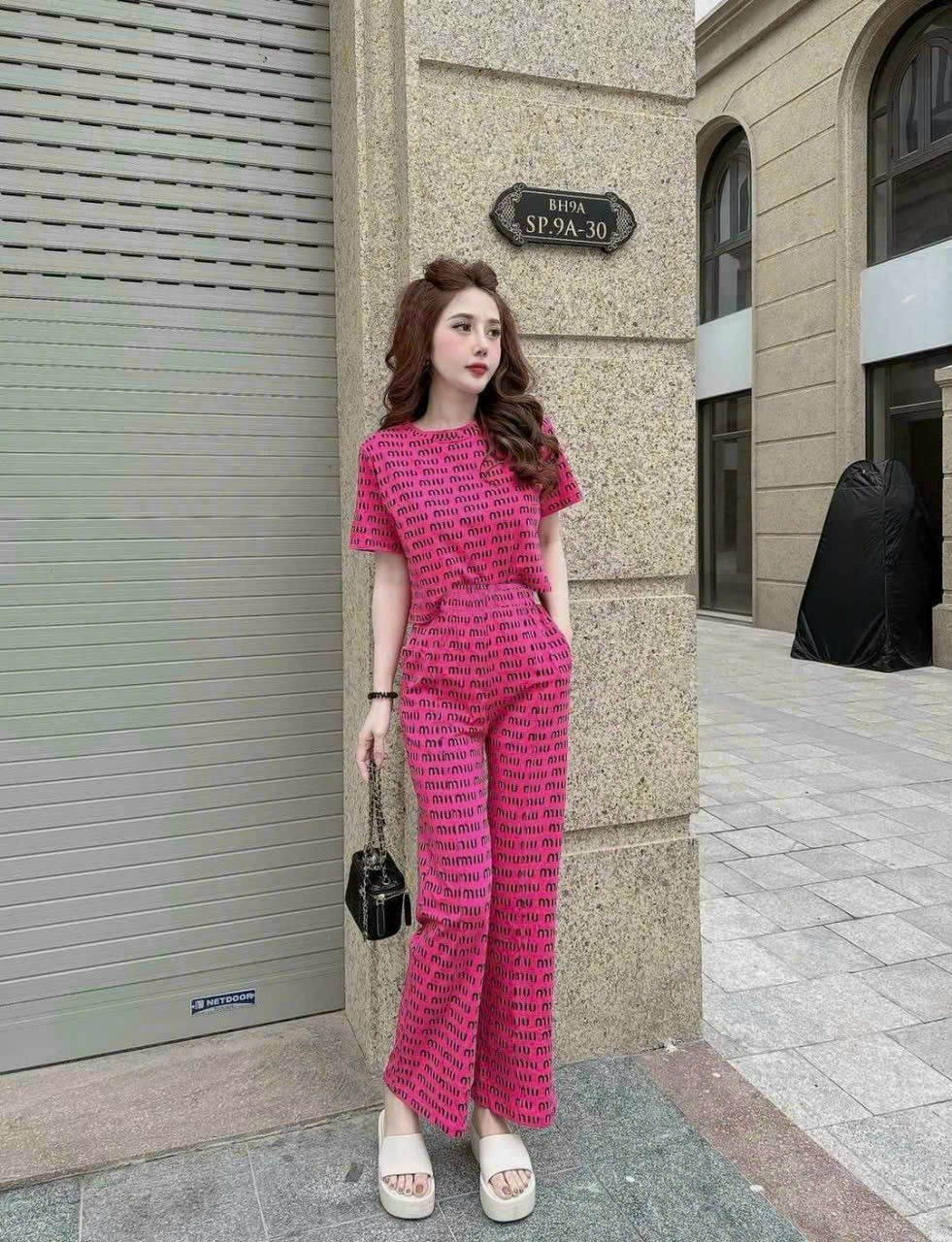 đồ bộ thun polly phối họa tiết 3D cao cấp