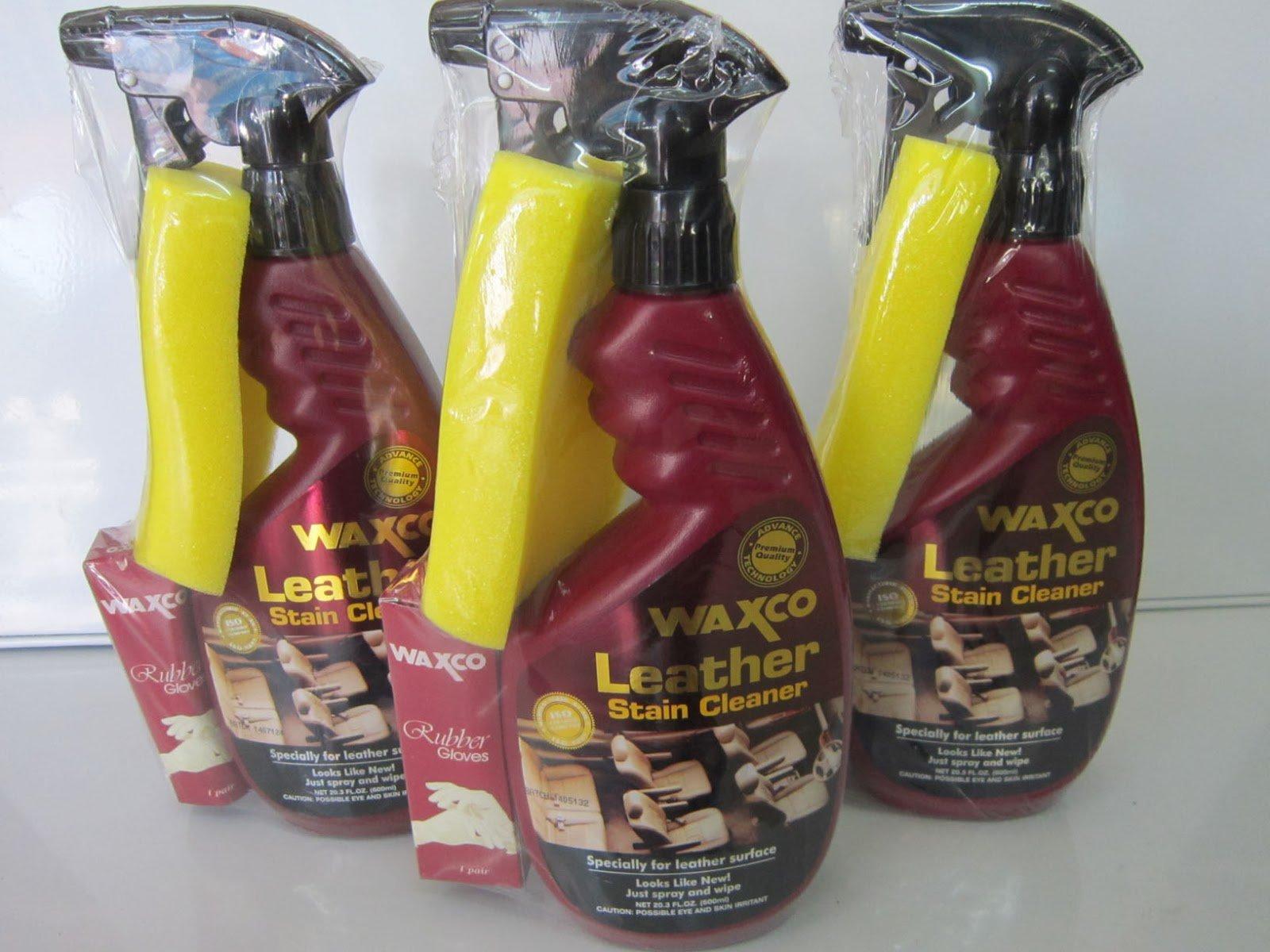 [HCM]Dung dịch vệ sinh ghế da Waxco 600ml