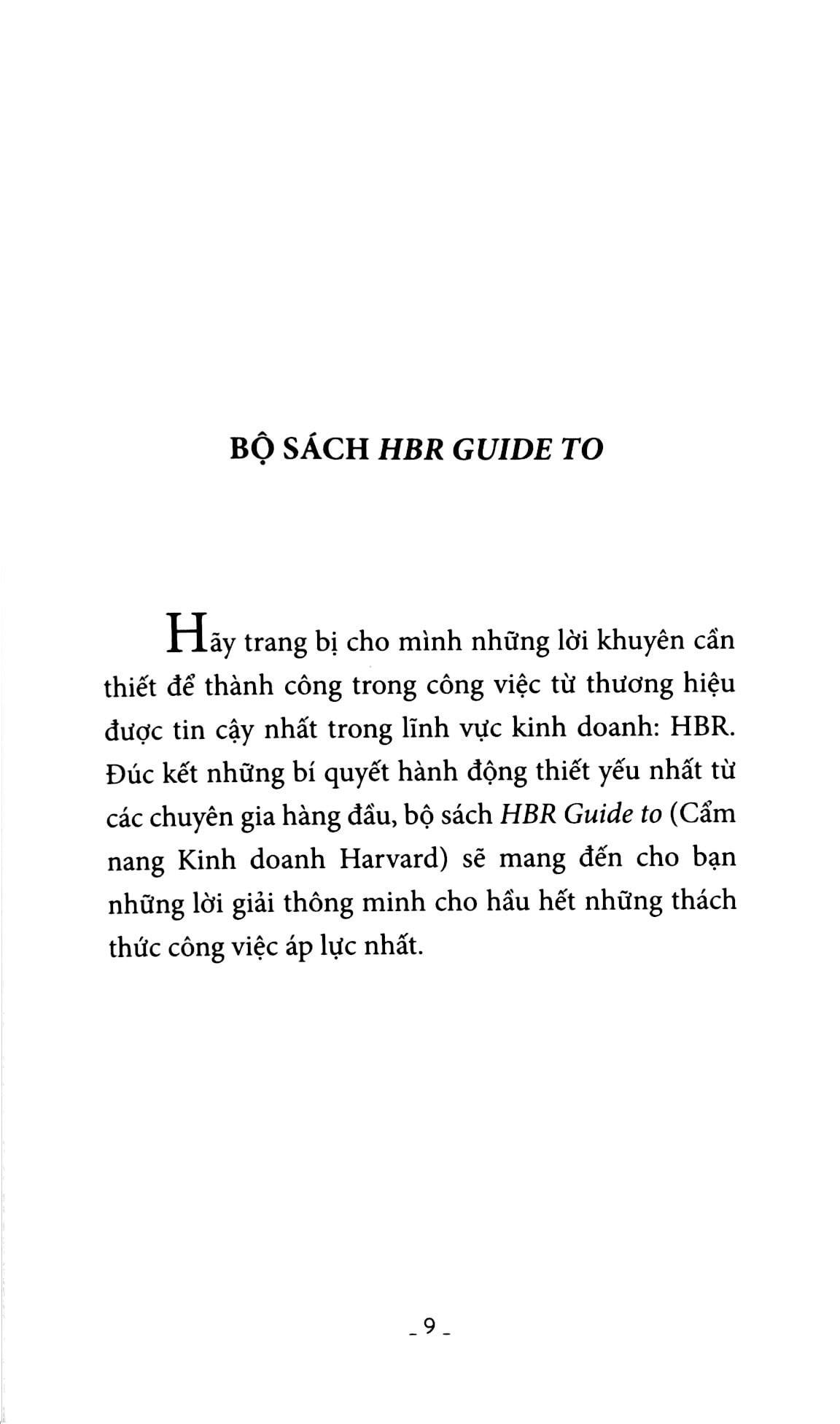 Sách - HBR Guide To - Trình bày thuyết phục