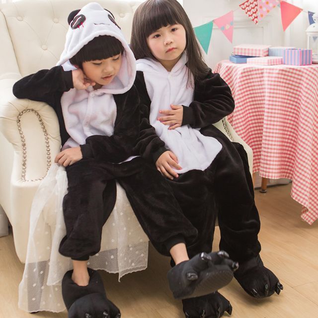 Bộ Đồ Thú Gấu Trúc Cho Bé Yêu