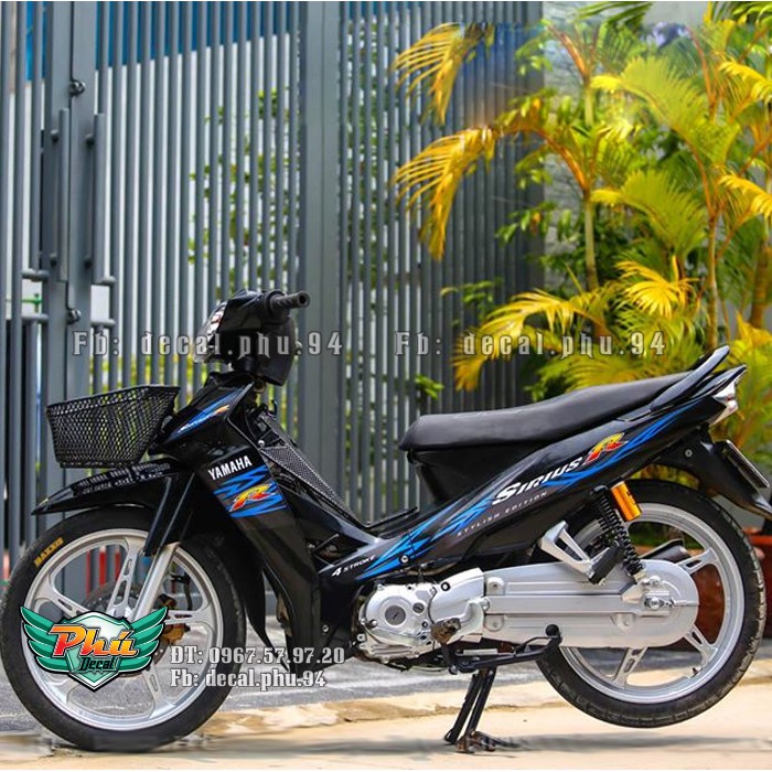 Tem rời Sirius R đen xanh (P)