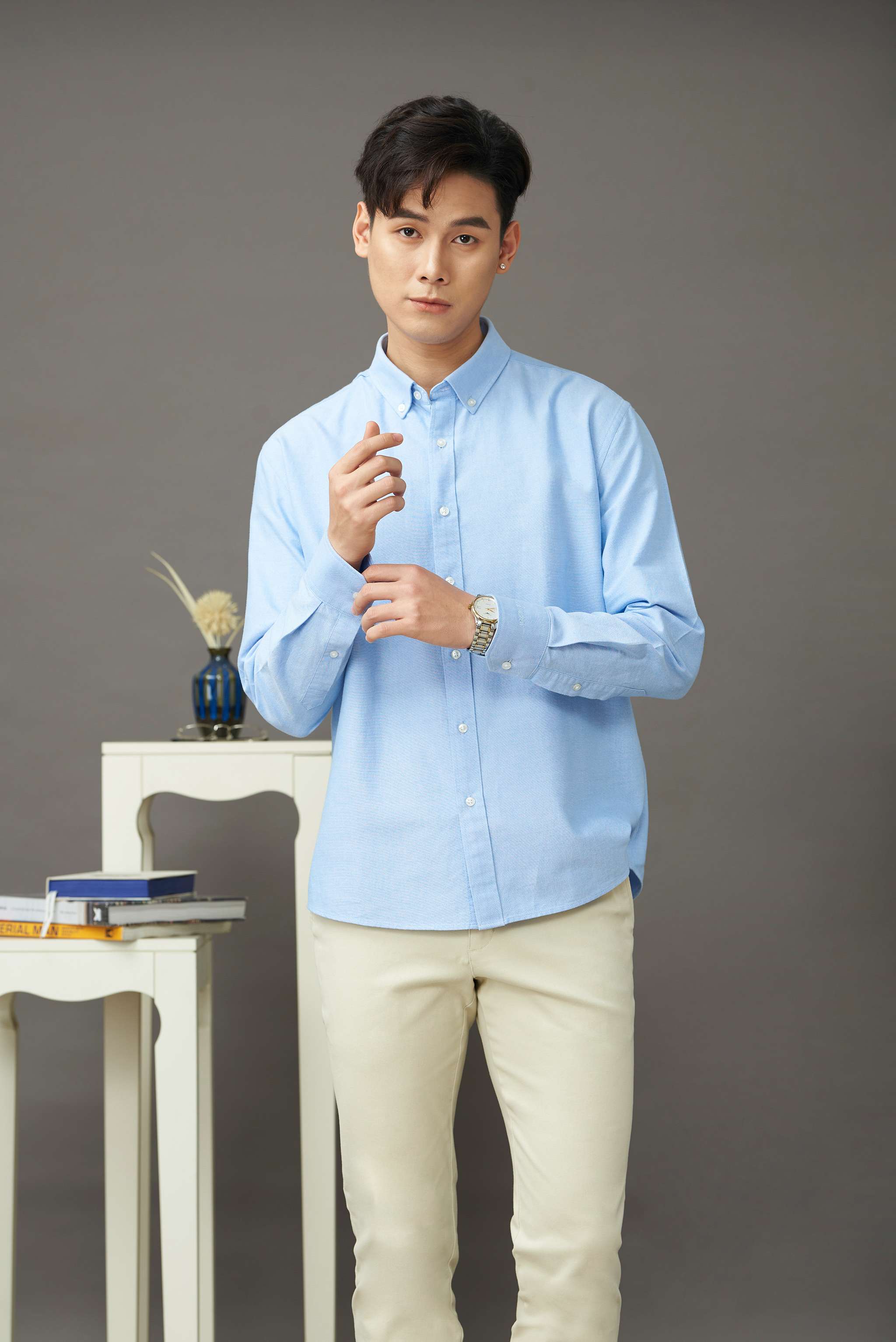 Áo Sơ Mi Nam Cotton Generos Regular 010123044MF (nhiều mẫu lựa chọn)
