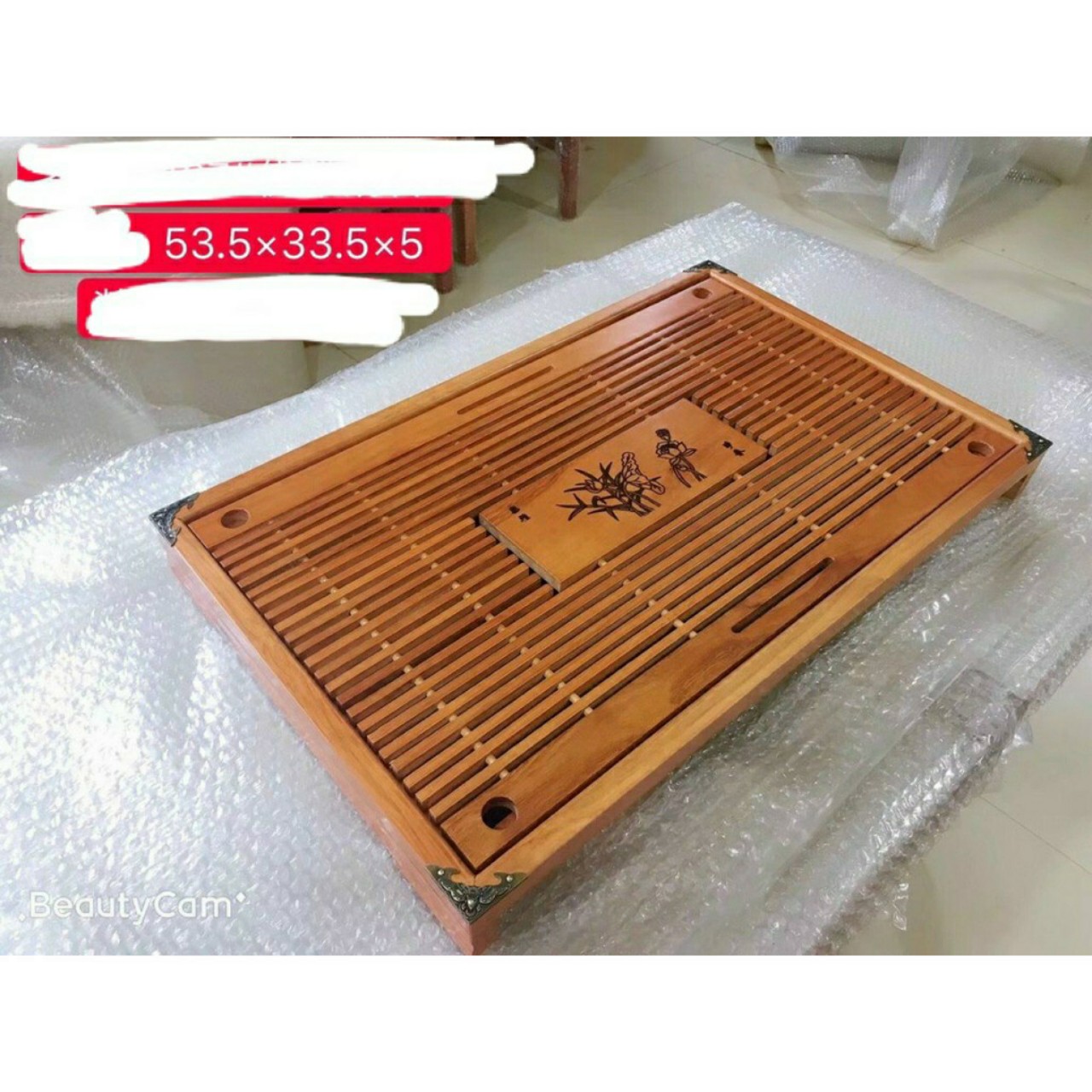 Khay trà gỗ loại lớn