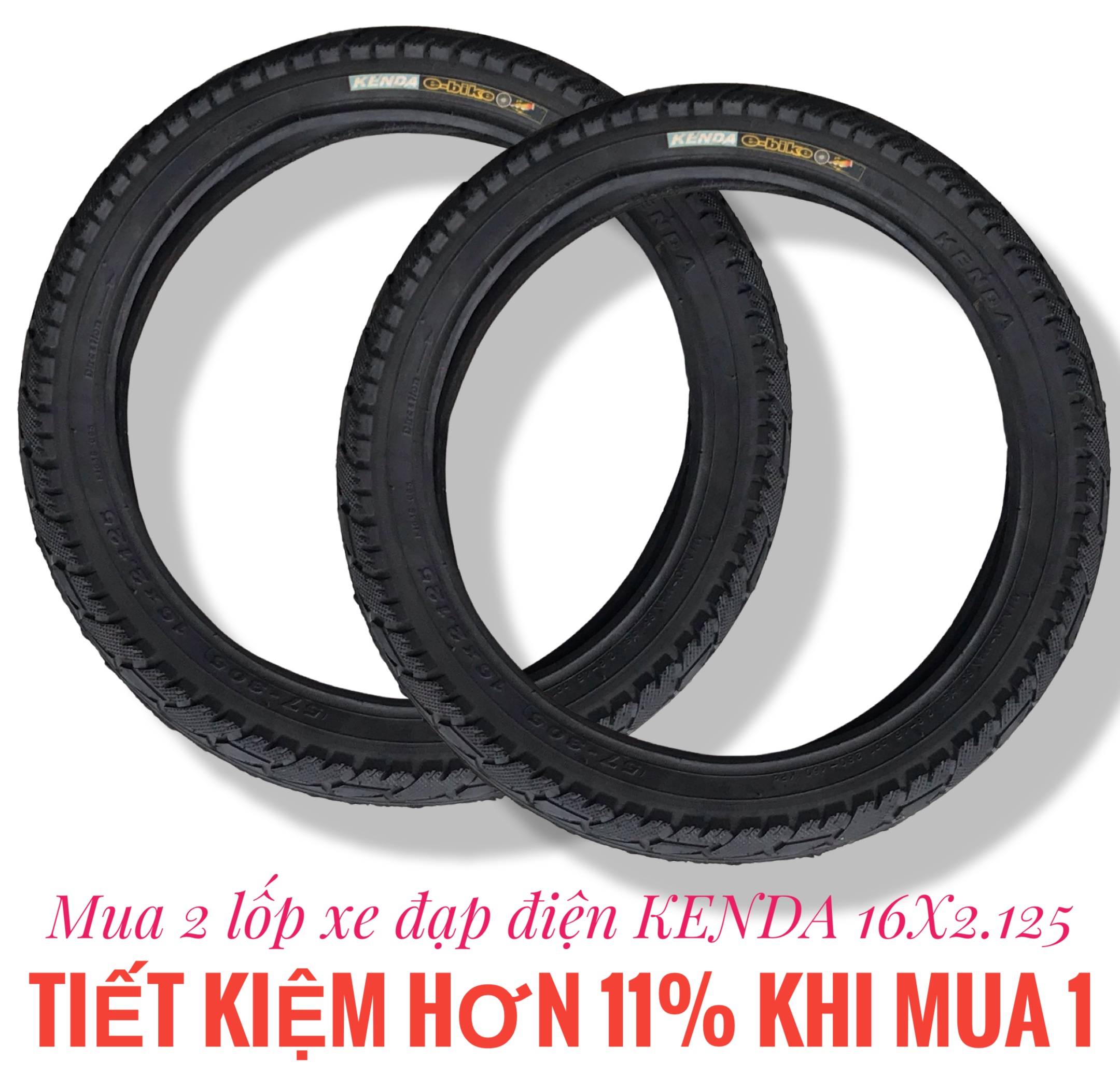 Electric bicycle tire Kenda 16x2.125