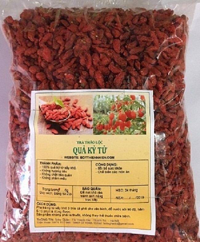 500g  Quả Kỷ Tử sấy khô  -  Có tặng Quà