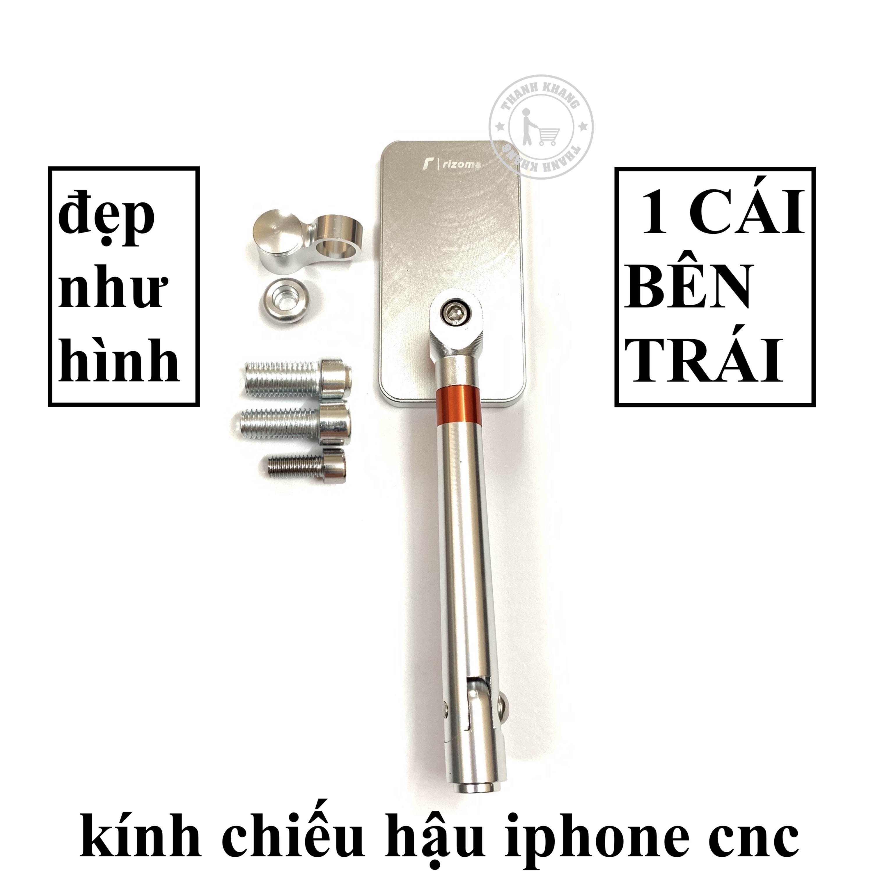 [HCM]kính chiếu hậu xe máy kiểng iphone cnc thanh khang Sản Phẩm Chất Lượng Gian Hàng Uy Tín Giá Cả Cực Tốt Mua Ngay.
