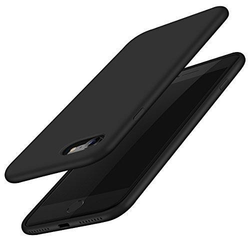 Ốp silicon dẻo đen nhám chống vân tay cho iphone 5/6/6plus/7/7plus/8/8plus/x