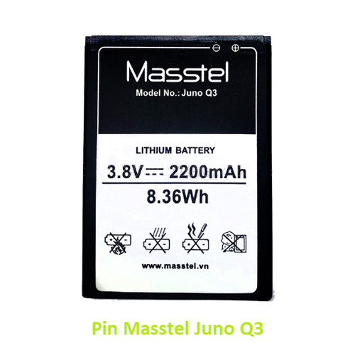 Pin điện thoại Masstel JUNO Q3