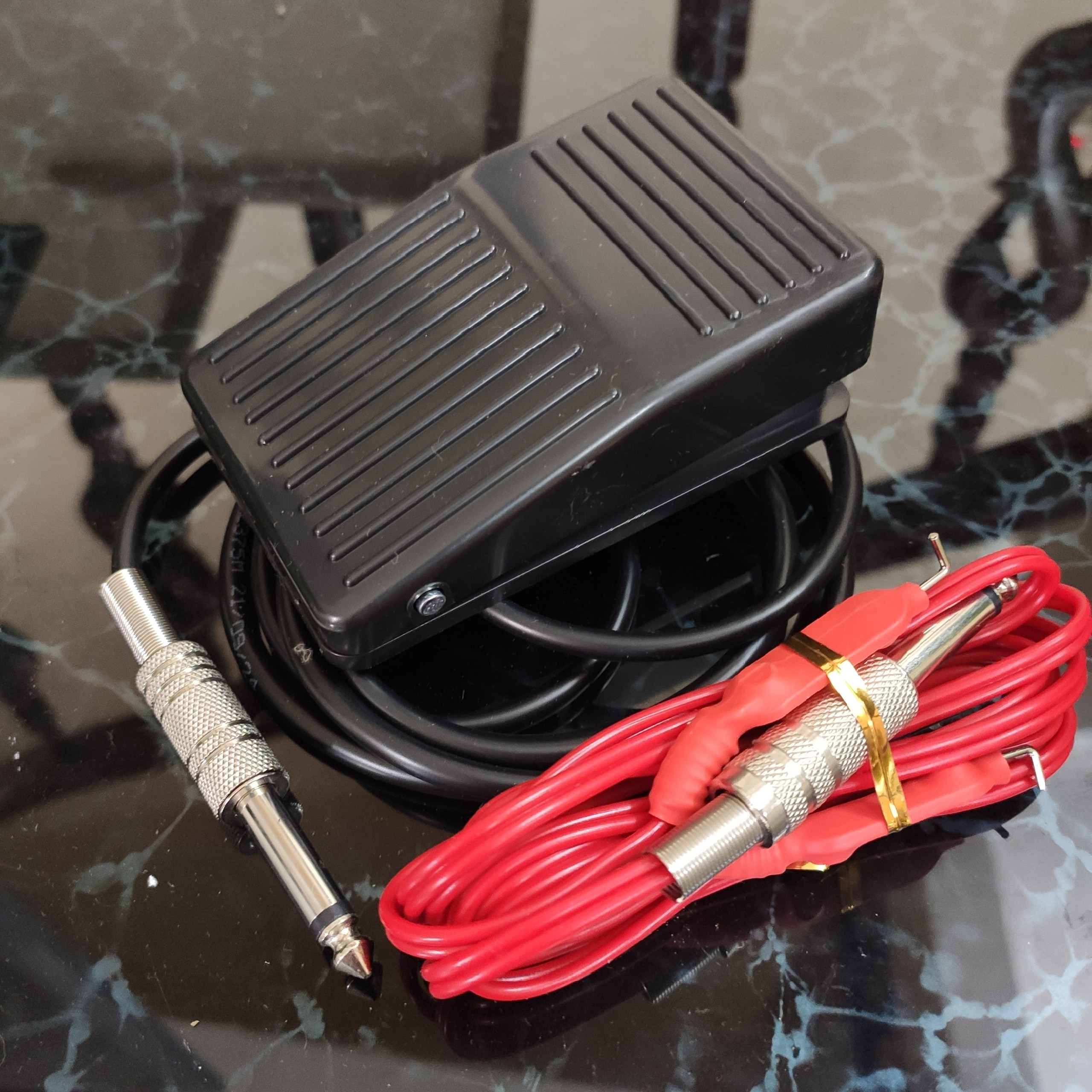 Cặp Bàn Đạp + Dây Móc thường của Máy Xăm - ShopTattoo69