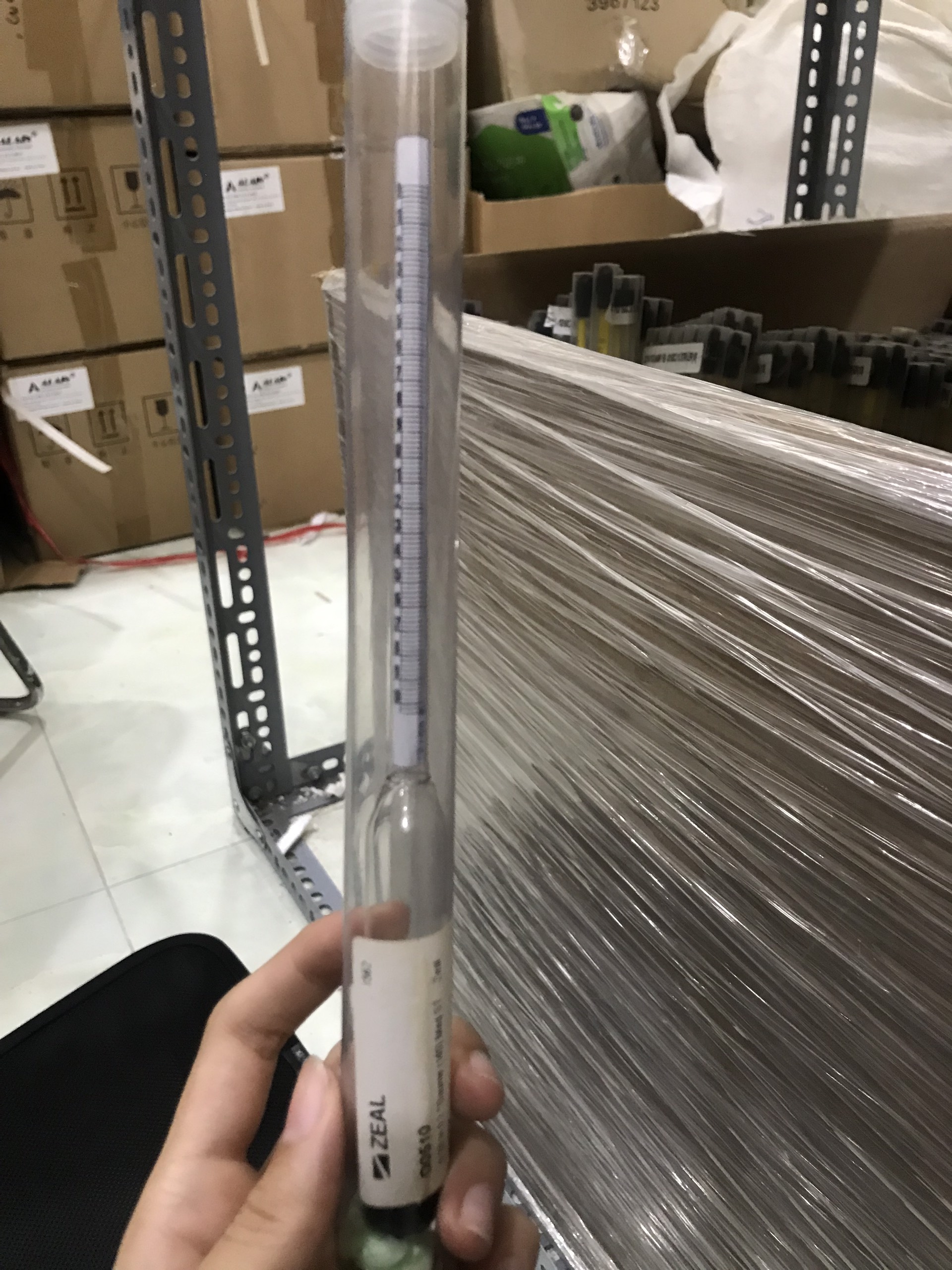 [HCM]Baume kế (tỷ trọng kế đo độ mặn) 230mm long range 0/20 Code: D0510 Zeal - Anh