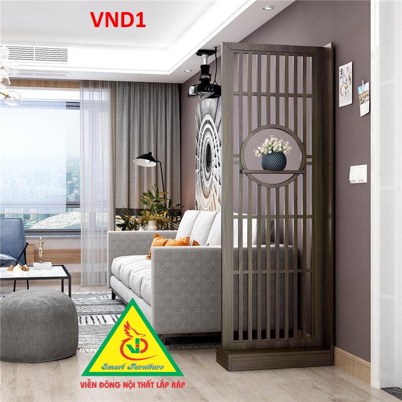 Vách ngăn tủ kệ VND1- Nội thất lắp ráp