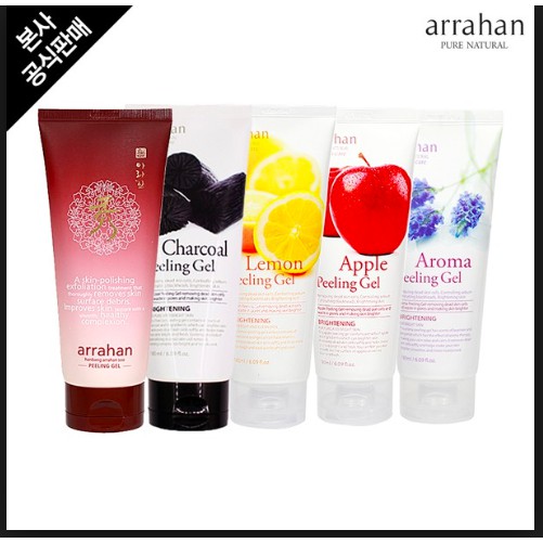 [HCM]Tẩy Da Chết Arrahan Whitening Peeling Gel 180ml