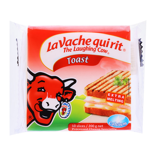 [Siêu thị WinMart] - CON BÒ CƯỜI P.mai lát ToastOriginal 200g