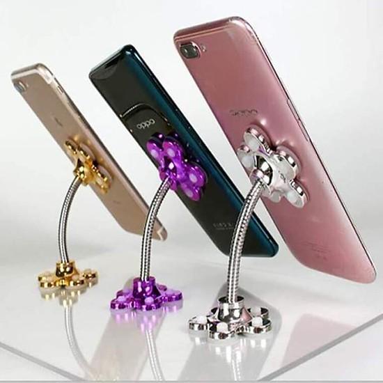 Giá Đỡ Điện Thoại Hút Chân Không HT Plus Xoay 360 Độ Siêu Chắc Chắn Thời Tràng-Dùng Trên Mặt Bàn Ô Tô Tiện Lợi