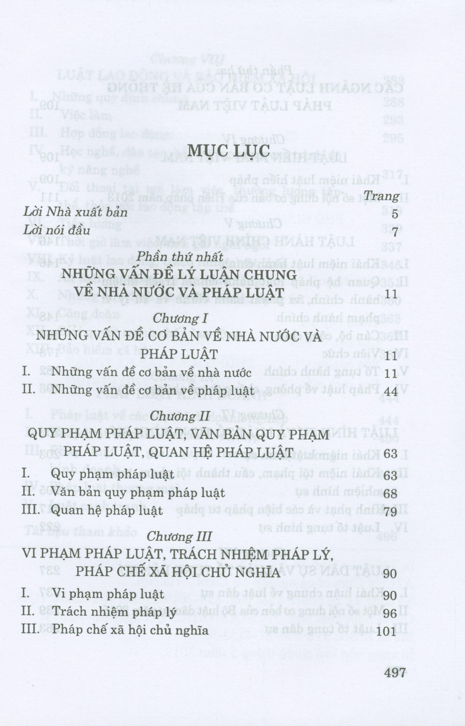Pháp Luật Đại Cương