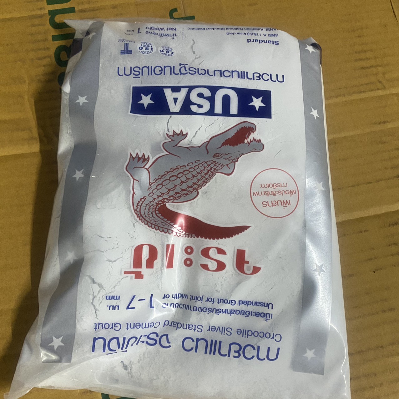 Keo chà ron cá sấu 1 kg thái lan