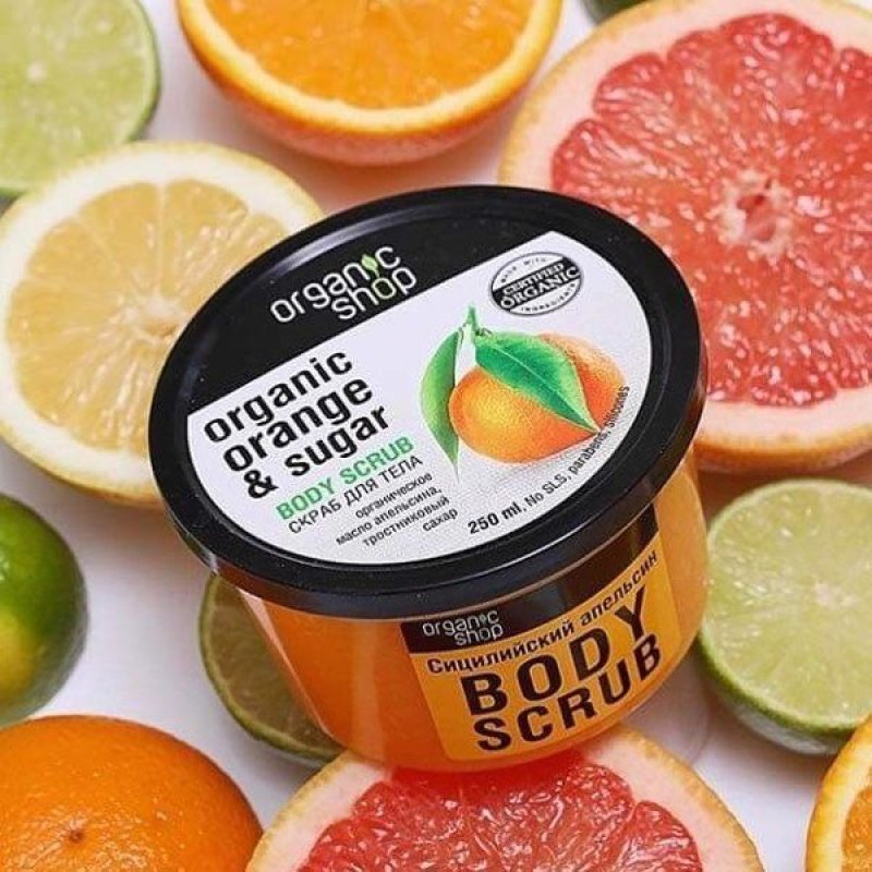 Tẩy Da Chết Toàn Thân Organic Shop Orange & Sugar Body Scrub cao cấp