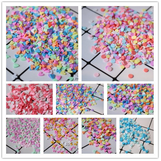 [HCM]Cốm Trộn Slime (100G) Phụ Kiên Trang Trí