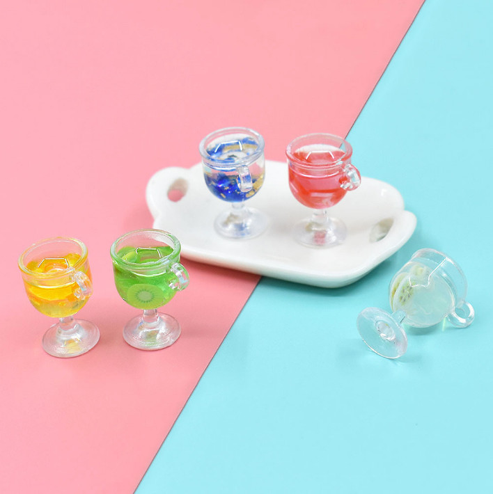 Mô hình ly nước size nhỏ trang trí nhà mô hình, nhà búp bê