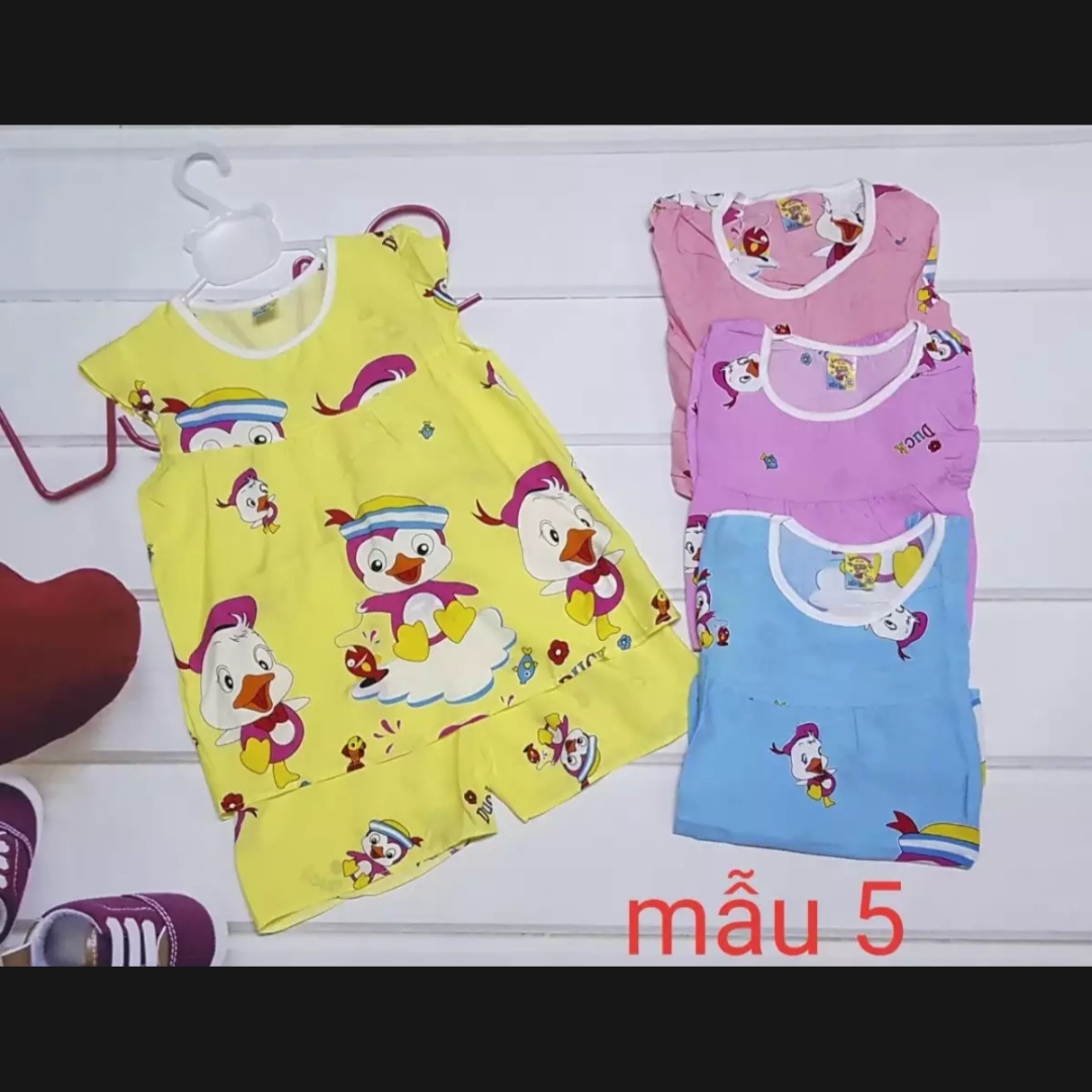 bộ quần áo bé gái ngắn 111