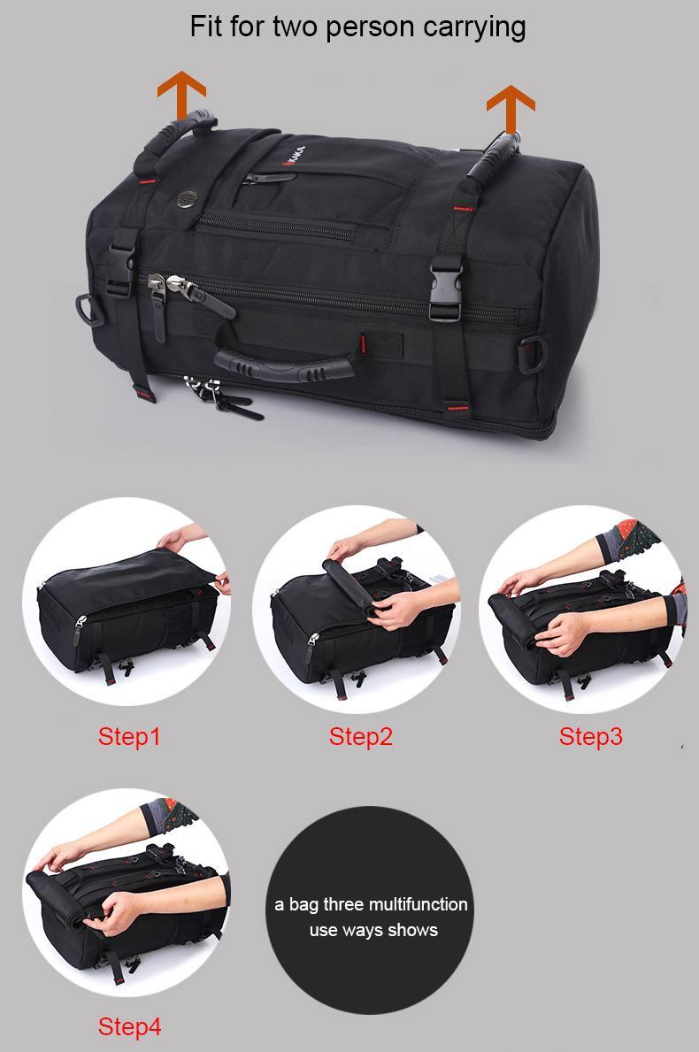 Balo du lịch KAKA Chống Thấm Nước Công Suất Lớn 40L