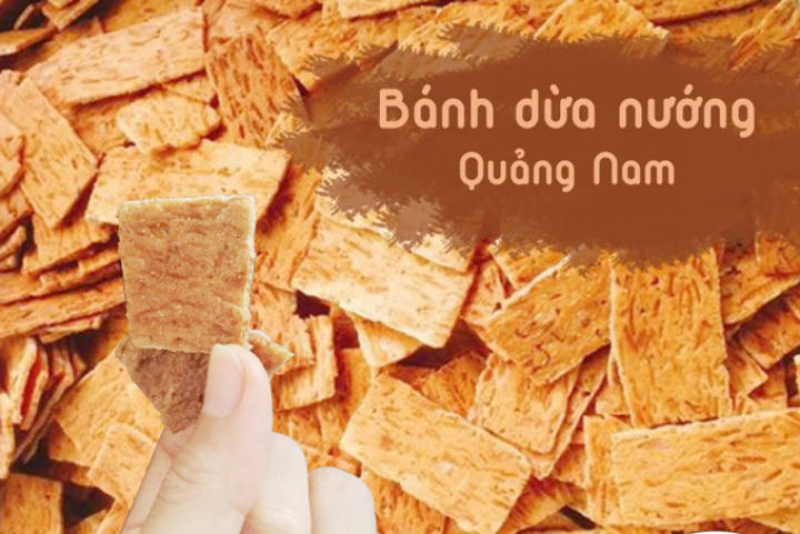 [HCM]Bánh dừa nướng QUÝ THU gói 180g