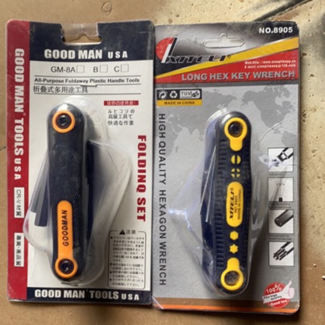 Bộ Lục Giác Tay Gập Goodman Usa Hoặc Xiteli