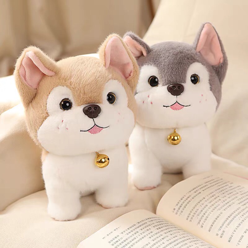 Thú nhồi bông hình chú chó Husky
