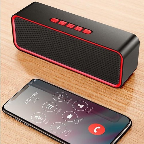 Thiết bị loa nghe nhạc SC-208 có thể kết nối Bluetooth với điện thoại, kết nối với máy tính, laptop dùng để thay thế hoàn toàn một chiếc loa vi tính to đùng mà hiệu năng không hề giảm