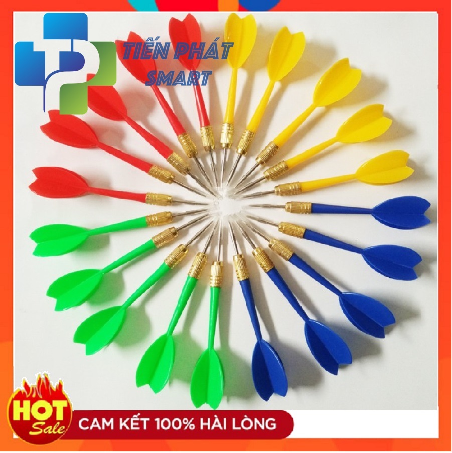 Bộ 6 Phi Tiêu Sắc Màu Chân Kim Tienphatsmart
