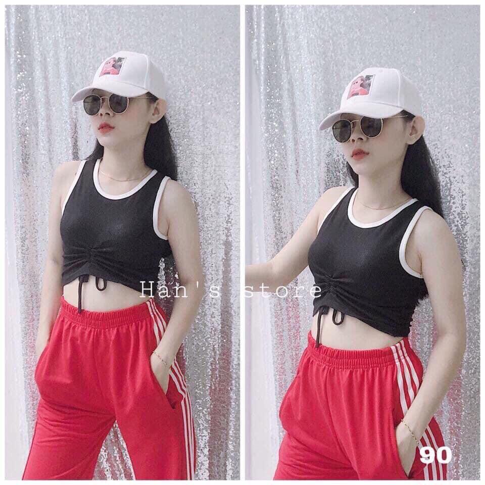 ÁO CROPTOP ruts DÂY Thời Trang  ĐỦ SIE S-M-L (CAM KẾT HÀNG ĐẸP, BAO ĐỔI TRẢ MIỄN PHÍ)