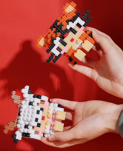 Mô hình lắp ráp 12 con giáp, Mô hình lắp ghép mini 3D