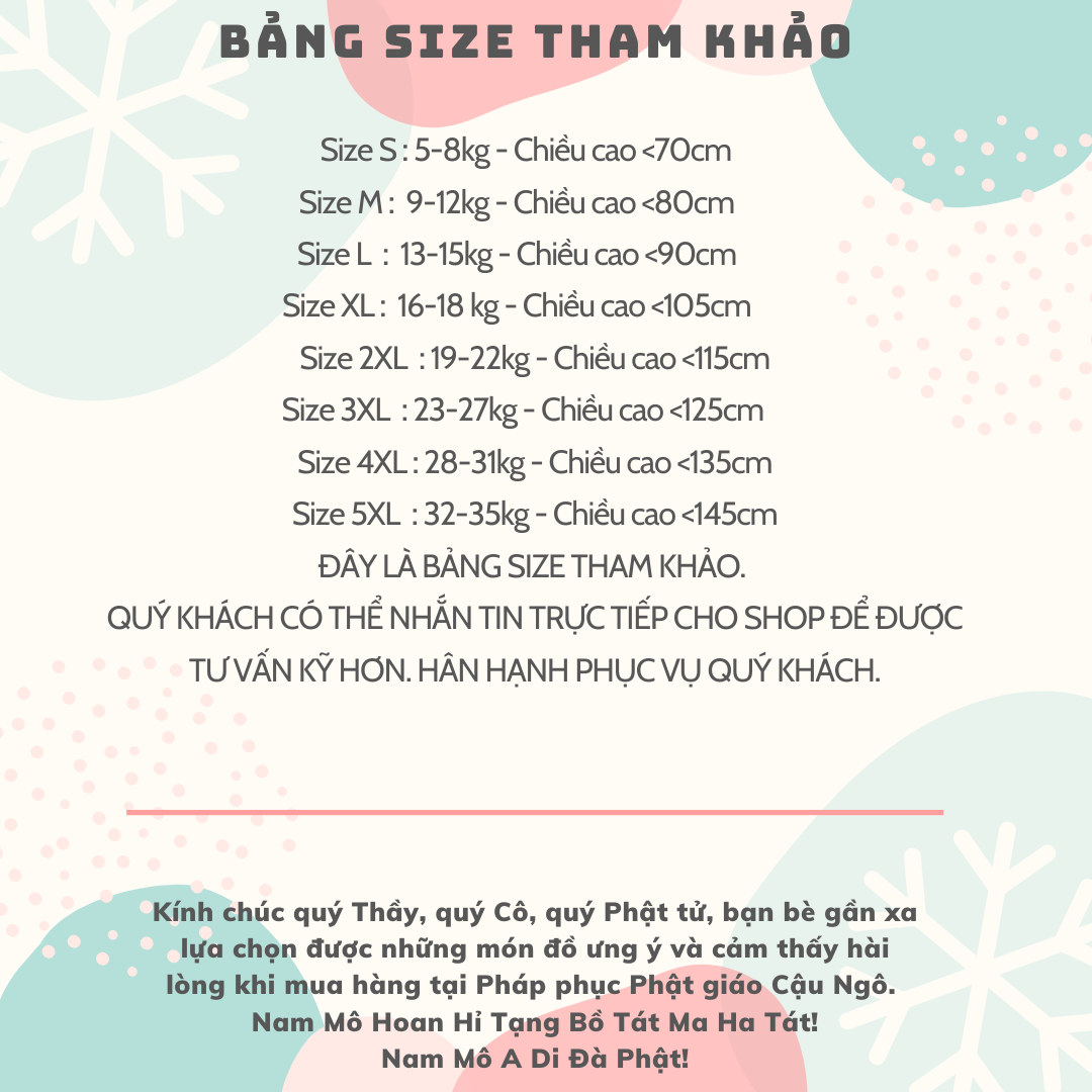 [HCM]ĐỒ LAM ĐI CHÙA BÉ GÁI - B03B