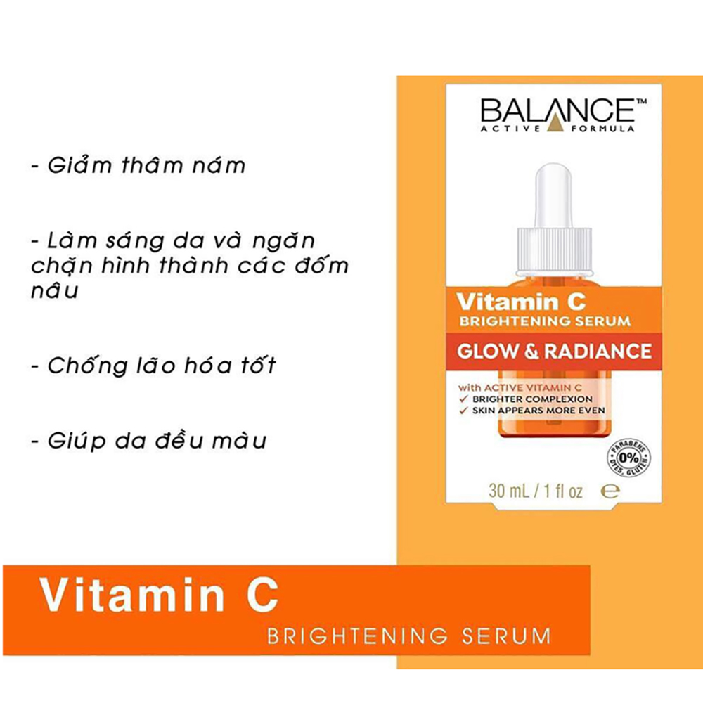 Serum Làm Sáng Da Vitamin C Balance Active Formula 30ml