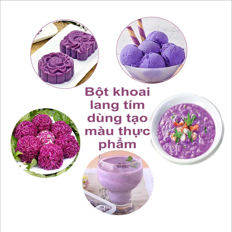 Bột khoai lang tím nguyên chất