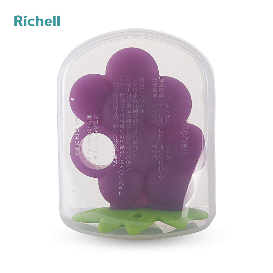 GẶM NƯỚU SILICONE RICHELL (QUẢ NHO-CÓ HỘP)