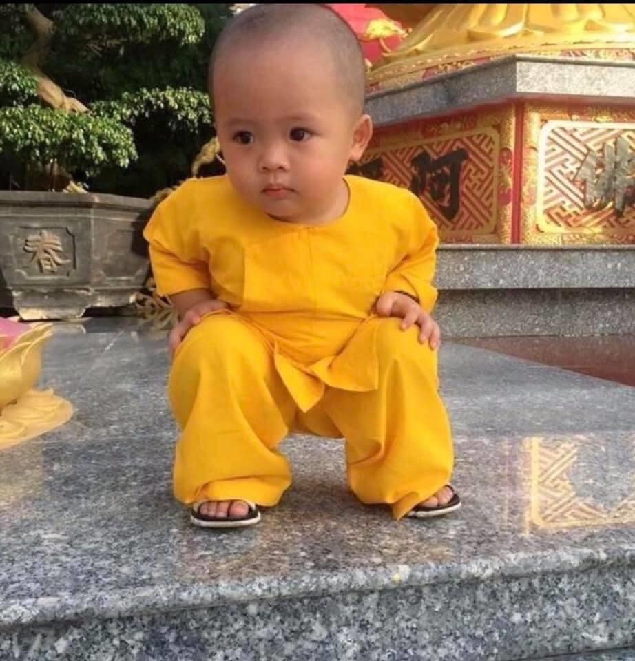 ĐỒ LAM ĐI CHÙA - mẫu Vạt Hò Bé