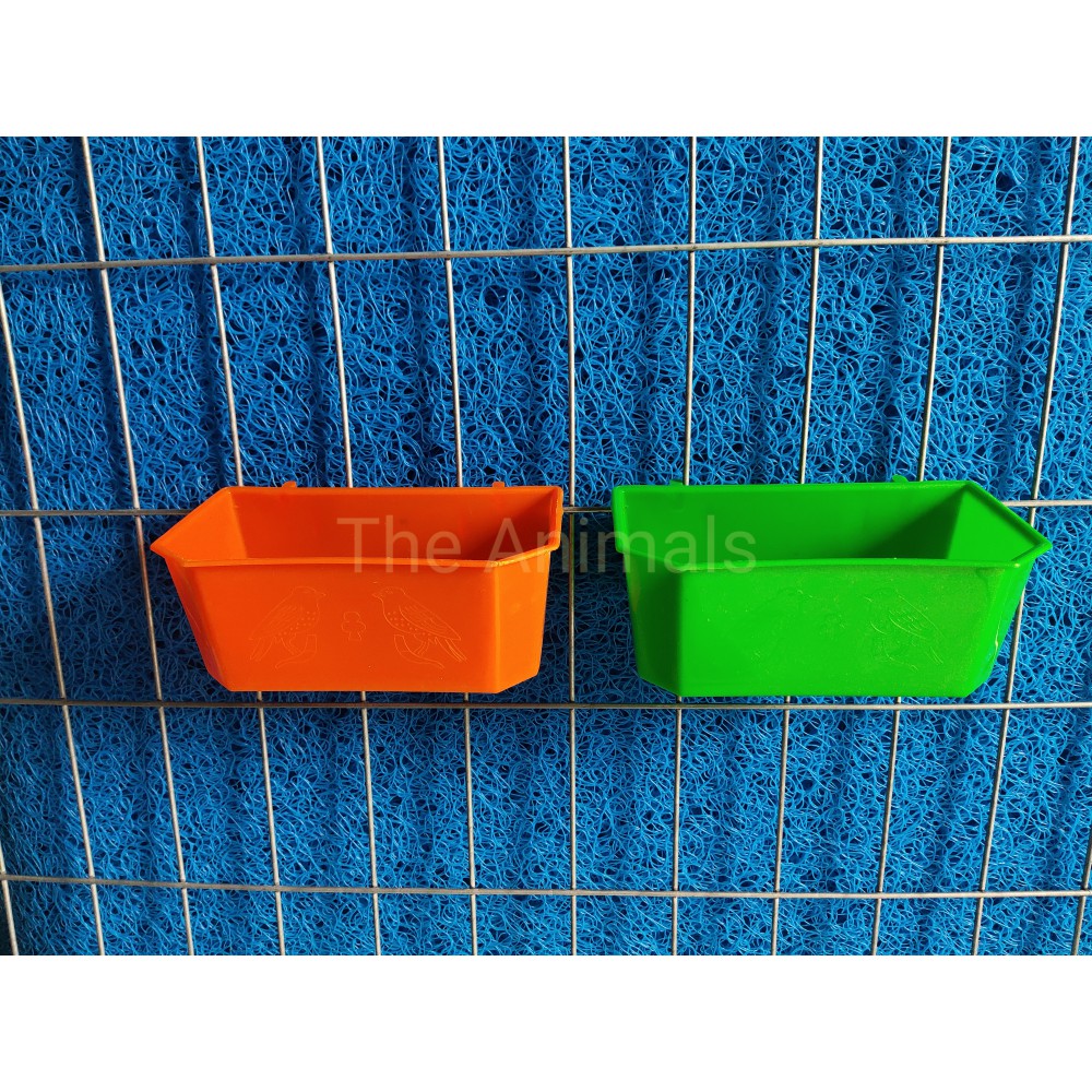 [HCM][Combo 5 cái] Máng ăn cho gà cho chim 15x8cm