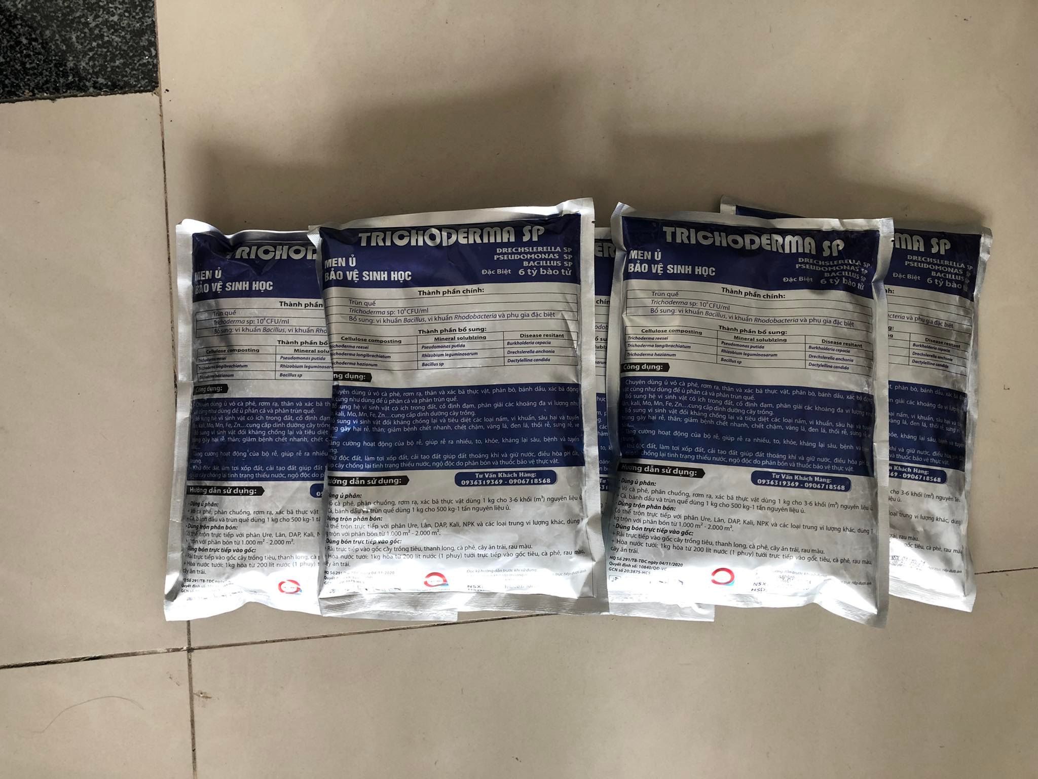 COMBO 5 GÓI TRICHODERMA SV