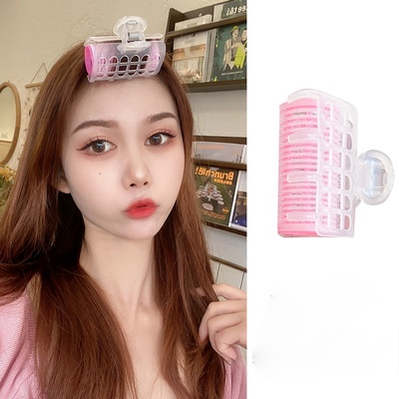 Kẹp tóc ống lô tạo kiểu phồng mẫu 2021 phong cách Hàn Quốc mới