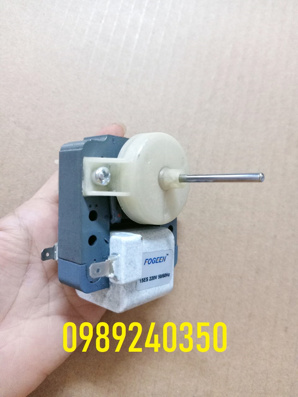 Mô tơ quạt gió tủ lạnh 220V loại dày