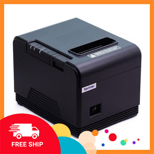 Máy In Hóa Đơn XPrinter XP-Q200II Cổng USB + LAN (Đen)