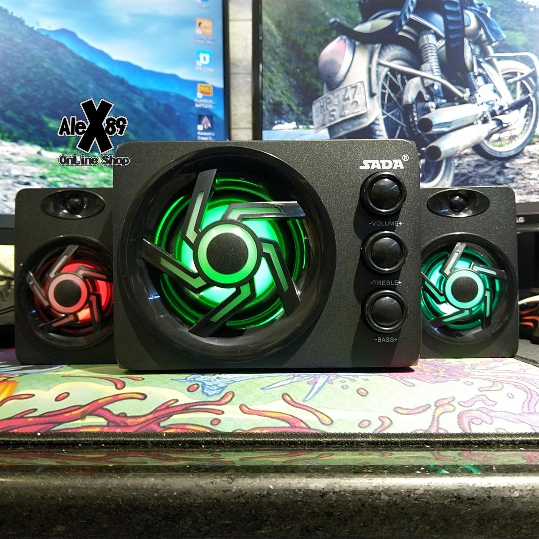 🔥17.9 - 30.9🔥Loa Vi Tính Sada D209 Gaming Bluetooth Siêu Trầm