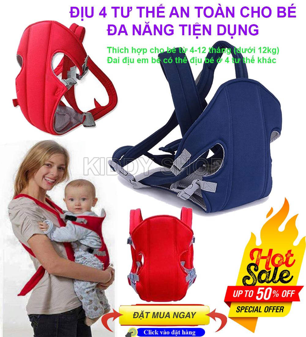 [HCM]"địu cho bé"Địu Em Bé Êm Áiđai địu em bé đa năngđai địu em bé 4 tư thế cao cấp chất lượng uy tín 1 đổi 1 trong 12 tháng trên toàn quốc