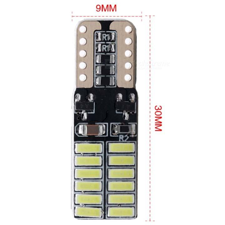 Đèn Led T10 4014 24 nhân siêu sáng