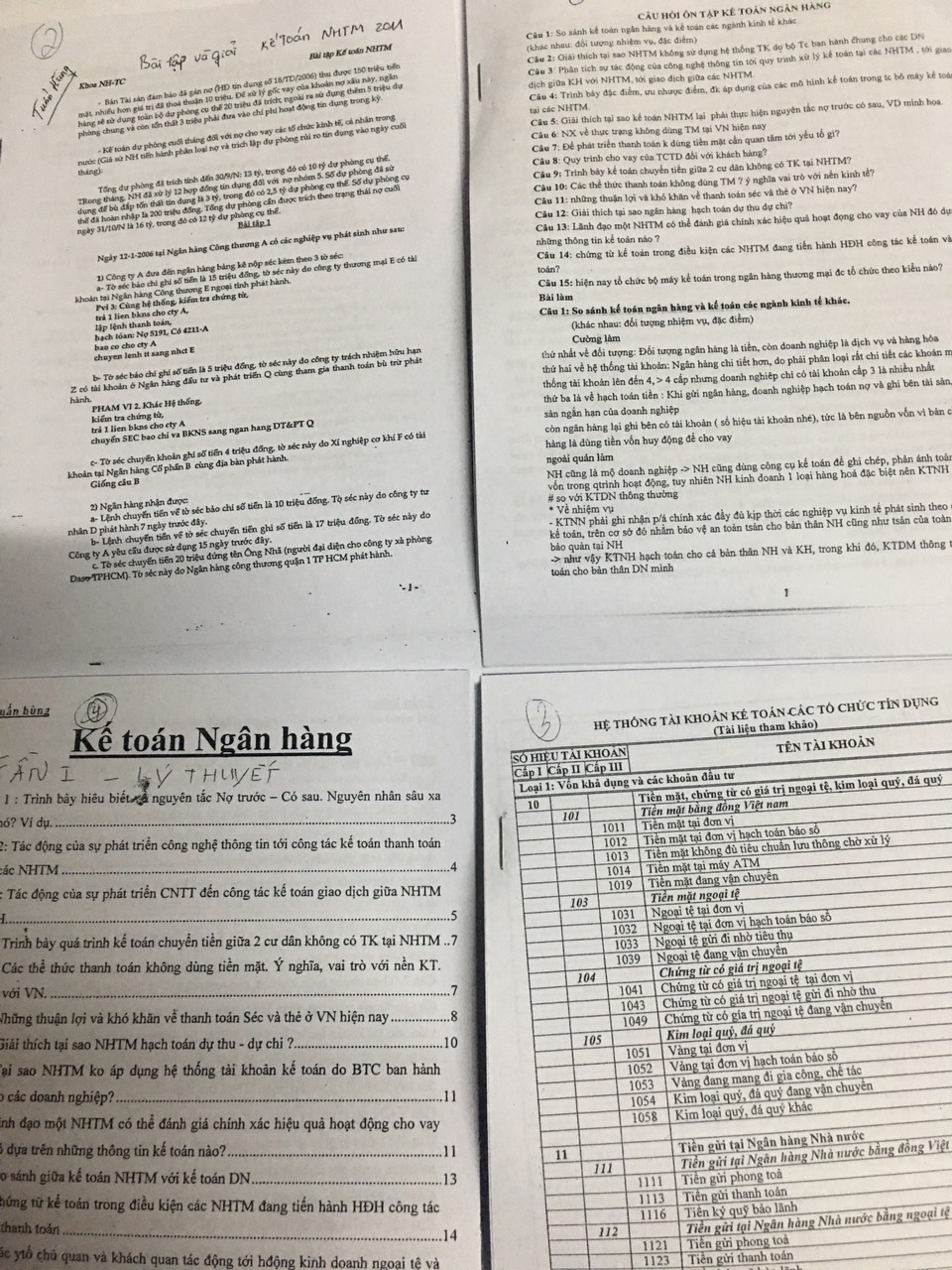 TL Kế toán ngân hàng