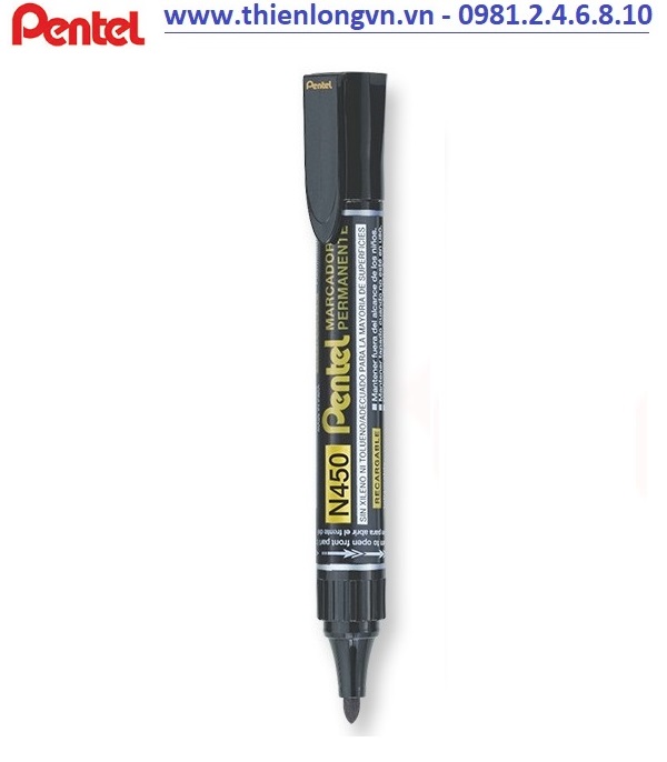 Bút lông dầu không xóa được, bút đổ mực pentel n450 - mực nr401