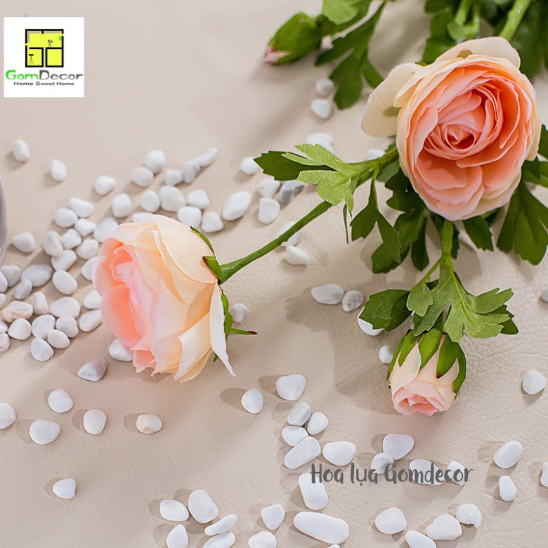 Hoa mao lương giả hoa lụa đẹp trang trí cao cấp