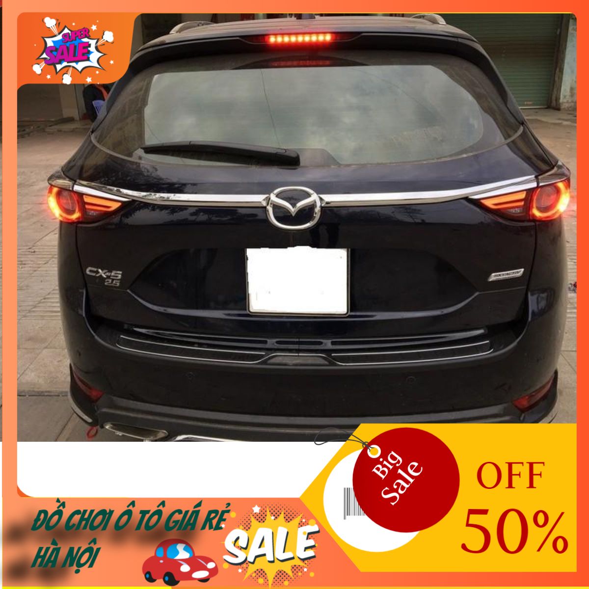ỐP TAY MỞ CỐP THEO XE MAZDA CX5 2018 - 2019